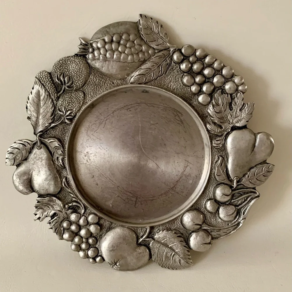 Pewter Wine Drip Tray Williams Sonoma Made In Italy